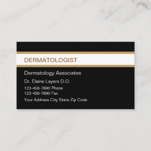 Dermatologist Business Cards