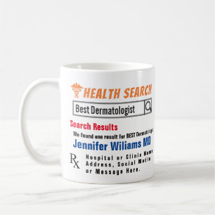 Dermatologist Funny Search Gift Mug