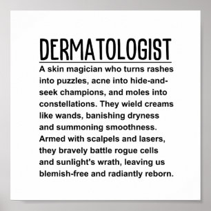 Dermatologist Poster