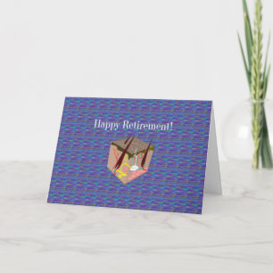 Dermatologist Skin Layers Retirement Card