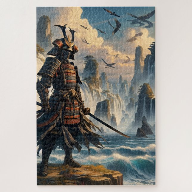 Dernier Samurai's Quest Jigsaw Puzzle (Vertical)