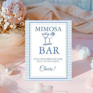 Dernier Toast Sur La Côte Mimosa Barre Panneau Tab