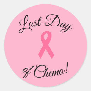"Dernière journée de Chemo !" Autocollants