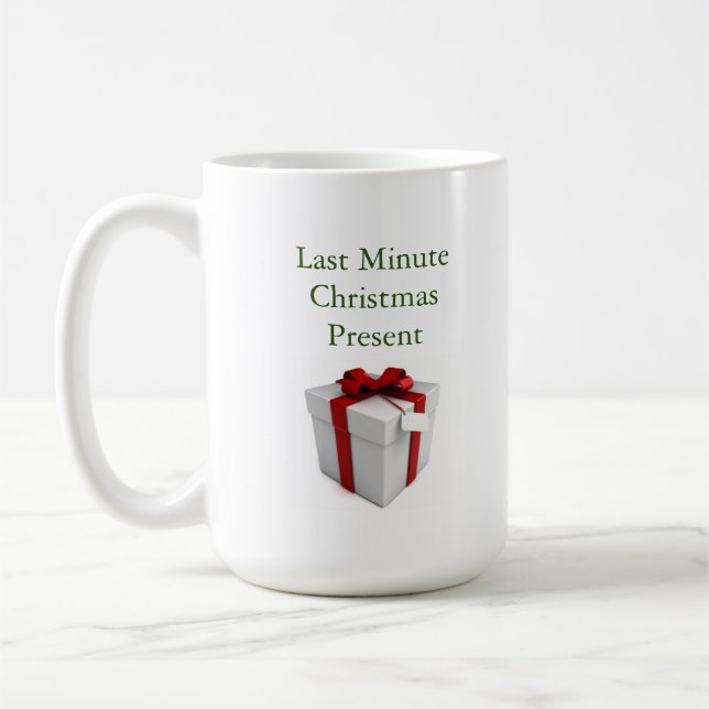 Dernière minute cadeau de Noël - Un MisterP Mug (Gauche)
