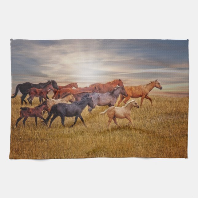 Dernière serviette de cuisine de cheval de la (Horizontal)