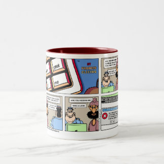 Dernière tasse de page d'Internet !