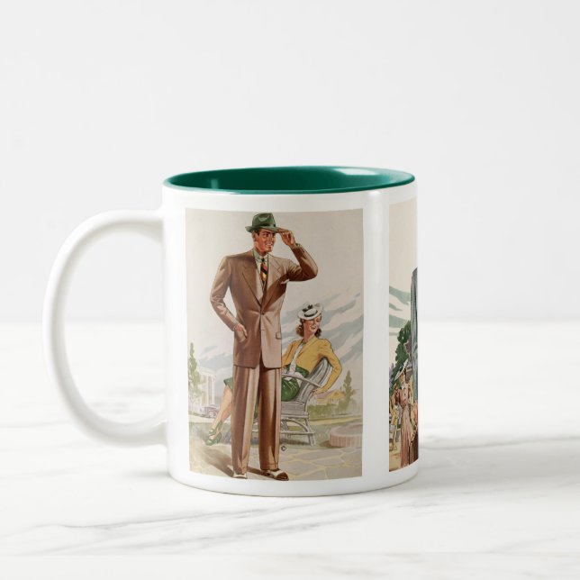 Derniers Styles Pour Hommes 1940-41 Mug À Café À D (Gauche)