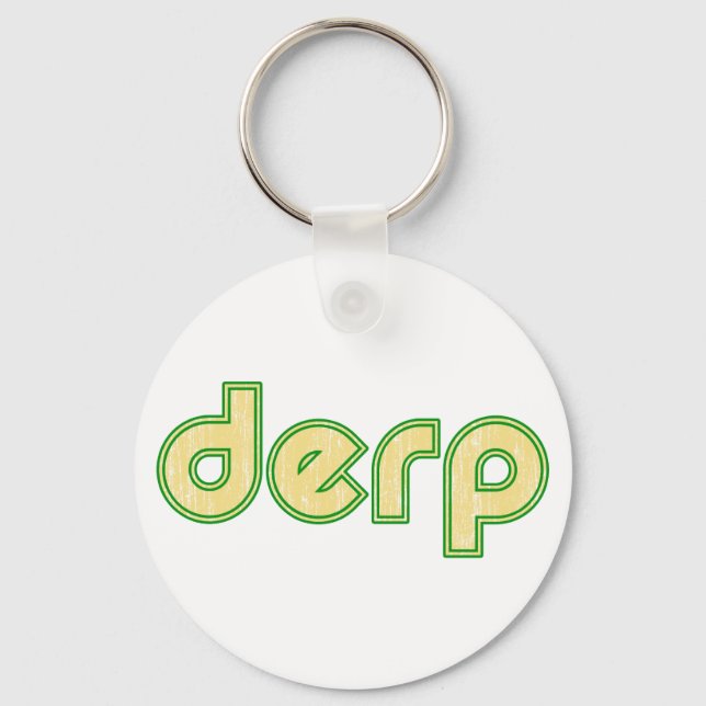 Derp 1 keychain (Front)