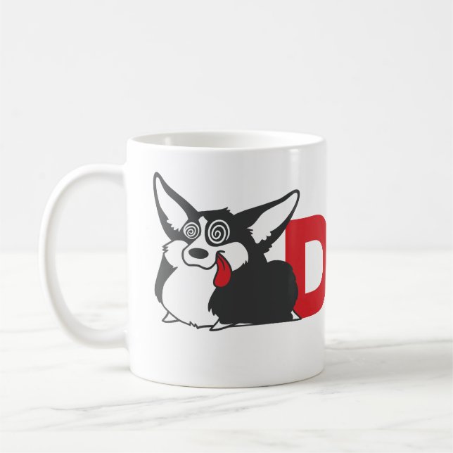 Derp Corgi Mug (Left)