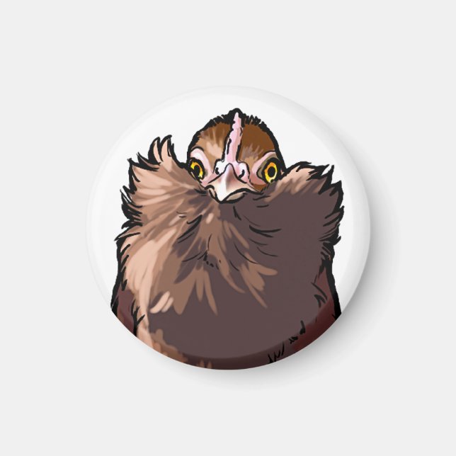 Derp Face Magnet (Front)