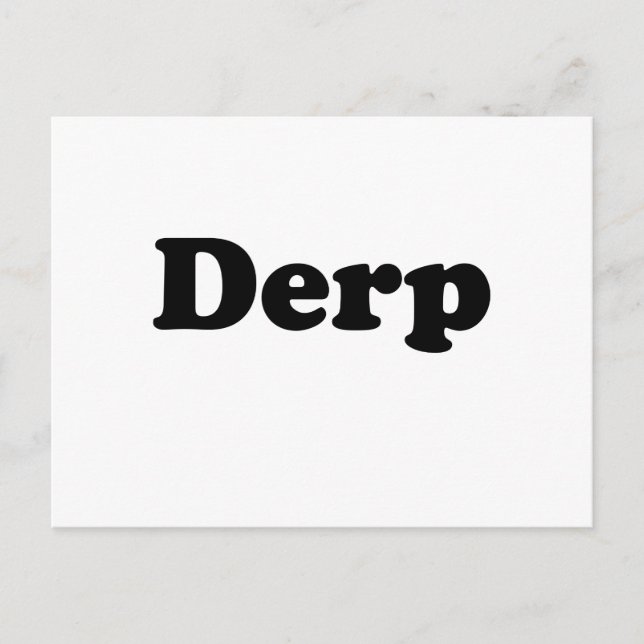 derp postcard (Front)
