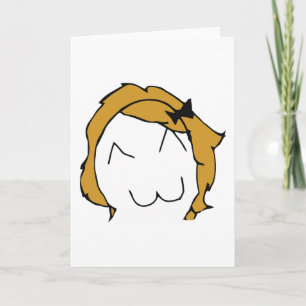 Derpina (Kitteh Smile) - Carte de voeux
