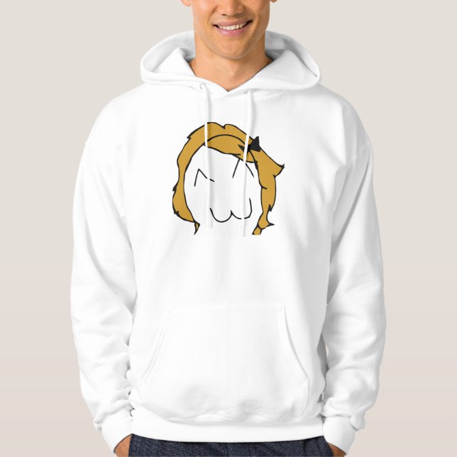 Derpina (sourire de Kitteh) - sweat - shirt à (Devant)
