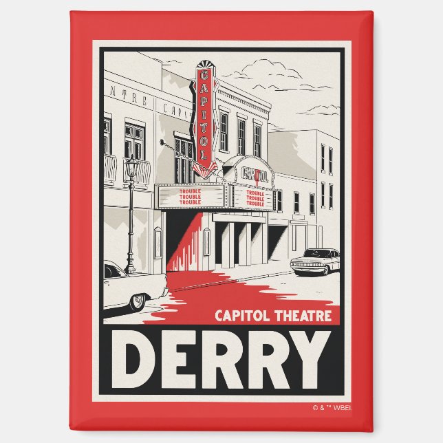 Derry Capitol Theatre Magnet (Front)