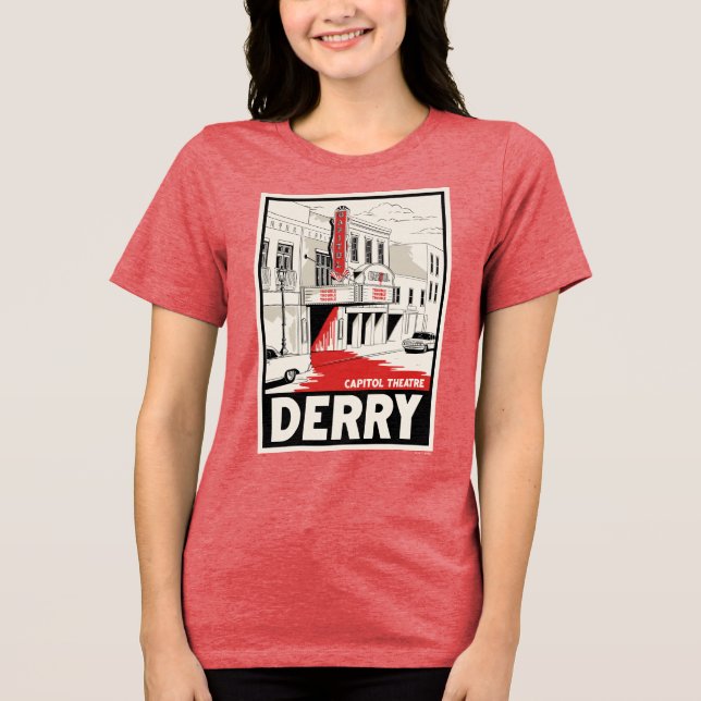 Derry Capitol Theatre Tri-Blend Shirt (Front)