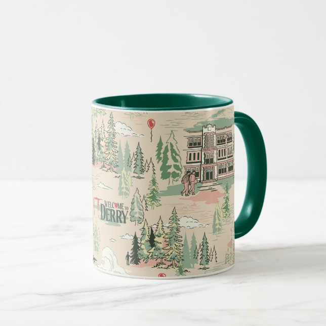Derry Locations Pattern Mug (Front Right)