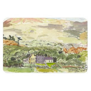 Derrynane House Fridge Magnet