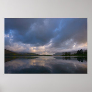 Derwentwater Reflections Poster