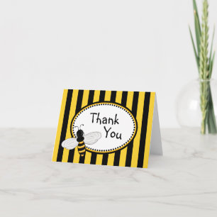 Des abeilles en effervescence Merci Cartes de note