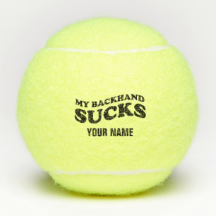 Des balles de tennis personnalisées avec une citat