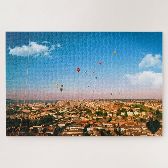 Des Ballons Sur Bristol. Jigsaw Puzzle (Horizontal)