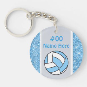 Des cadeaux de volley-ball personnalisés en bleu 