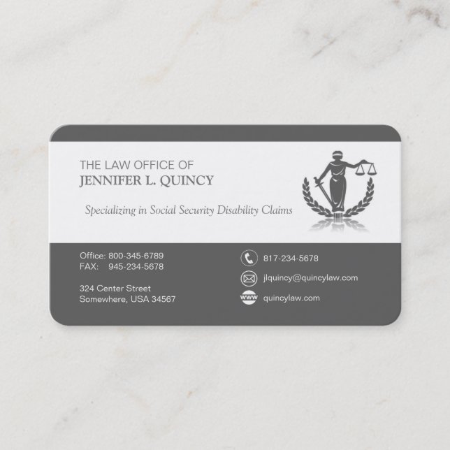 Des Cartes de visite professionnels simples (Devant)