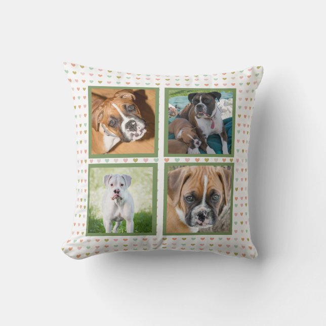 Des coussins de photo d'animal familier - faites (Recto)