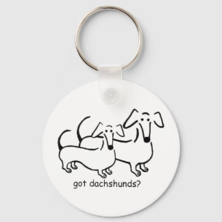 des dachshunds ? Porte-clés