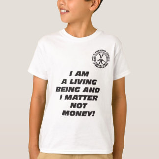 Des enfants JE SUIS ÊTRE VIVANT T-shirt