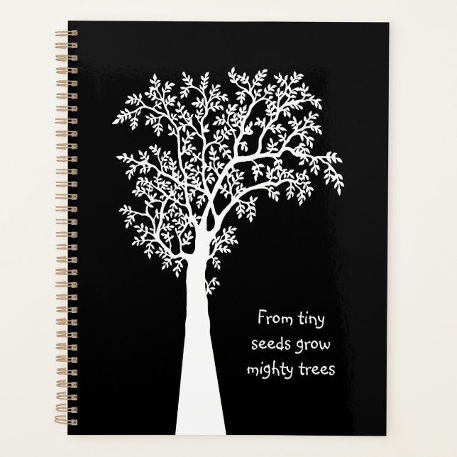 Des graines minuscules pousser des arbres puissant (Devant)