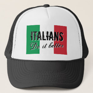 Des Italiens il améliorent le casquette vintage d