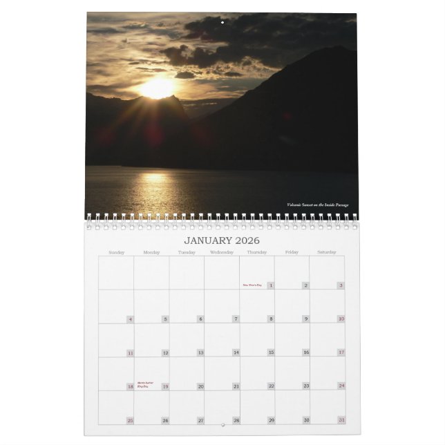 Des jours plus lumineux !  Un calendrier pour 2009 (Jan 2026)