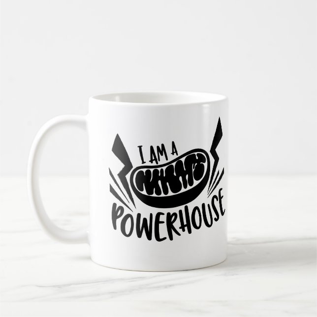 Des mitochondries "je suis tasse d'une centrale (Gauche)