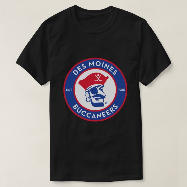Des Moines Buccaneers Classic T-Shirt (Design Front)