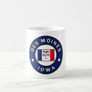 Des Moines Iowa Coffee Mug