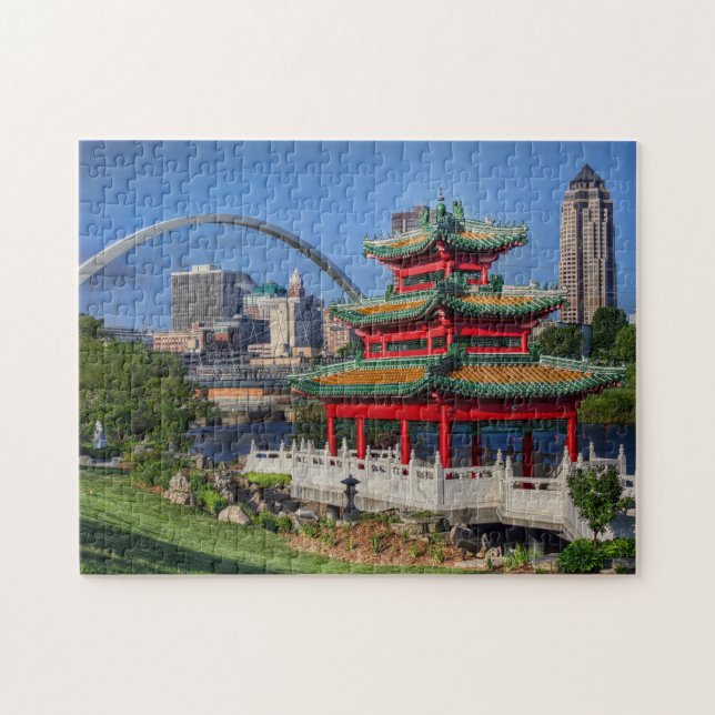 Des Moines Iowa. Jigsaw Puzzle (Horizontal)