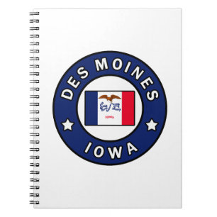 Des Moines Iowa Notebook