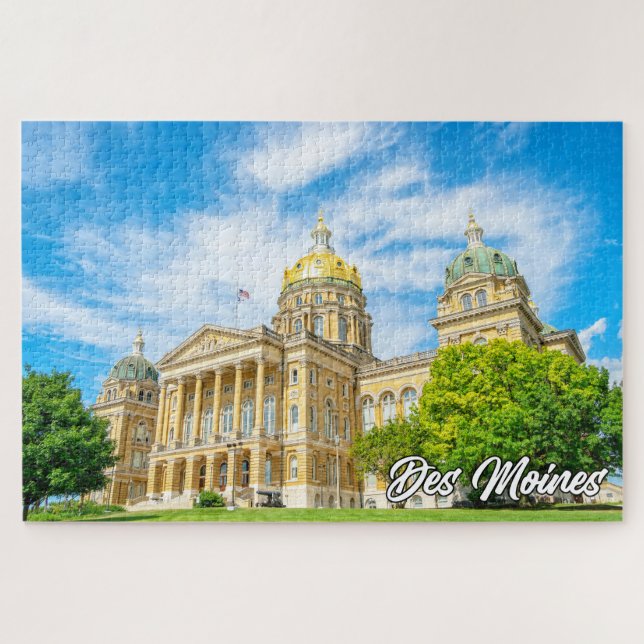 Des Moines, Iowa, USA Jigsaw Puzzle (Horizontal)