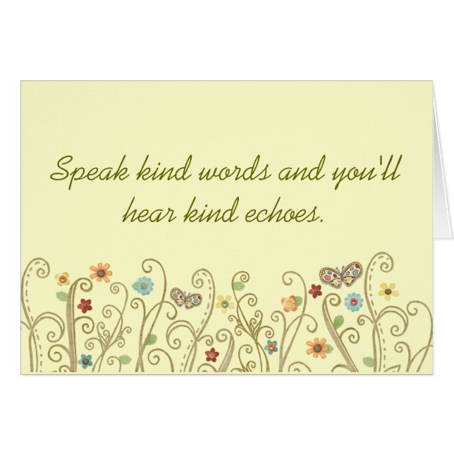 Des mots comme des échos (Devant horizontal)