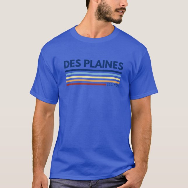Des Plaines Illinois 1 T-Shirt (Front)