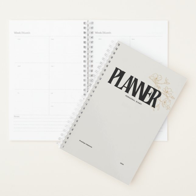 Des Planificateurs Simple Pour Votre Grande Journé (Devant avec enveloppe)