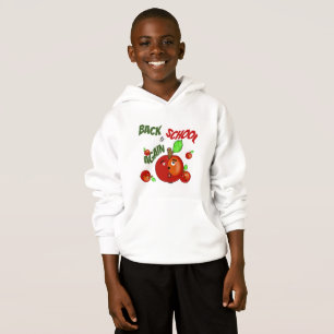 Des pommes amusantes à l'école