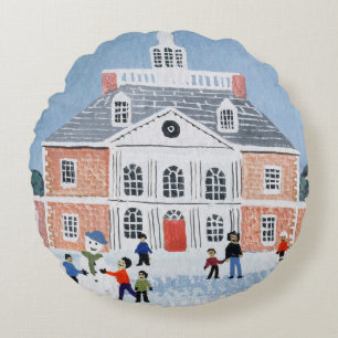 Des. Res. 1992 Round Pillow