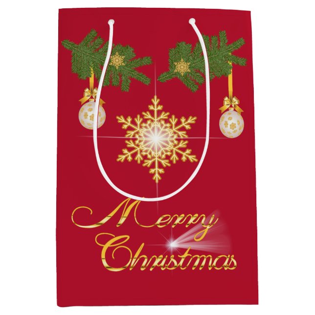 des sacs personnalisables pour Noël (Devant)