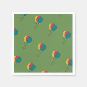 Des serviettes en papier amusantes pour votre fête