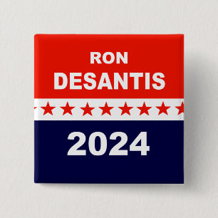 DeSantis 2024 2 Inch Square Button