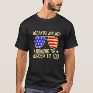 DeSantis Airlines Blue T-Shirt