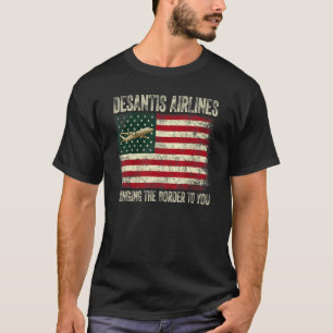 DeSantis Airlines Gifts Funny DeSantis Airlines T-Shirt