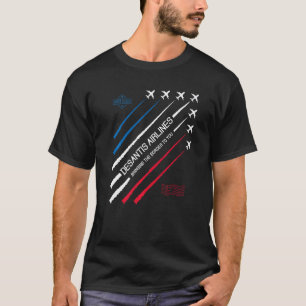 DeSantis Airlines    Political Meme DeSantis T-Shirt